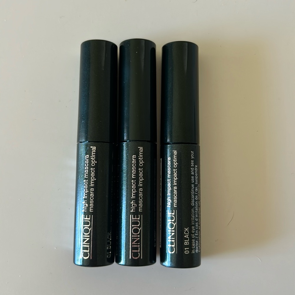 3 Clinique high impact mascara